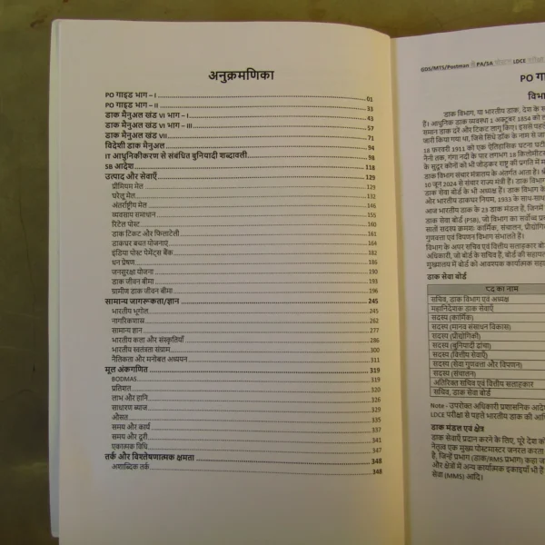 Master Guide for Postal PA & SA LDCE Exam (Hindi)