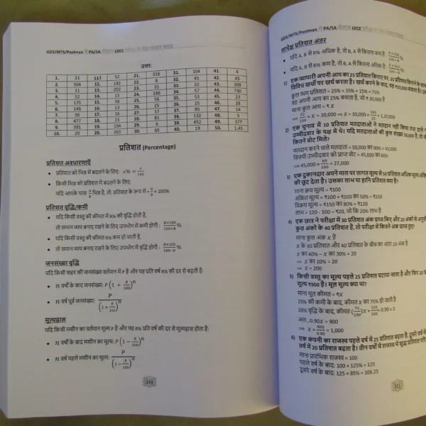 Master Guide for Postal PA & SA LDCE Exam (Hindi)