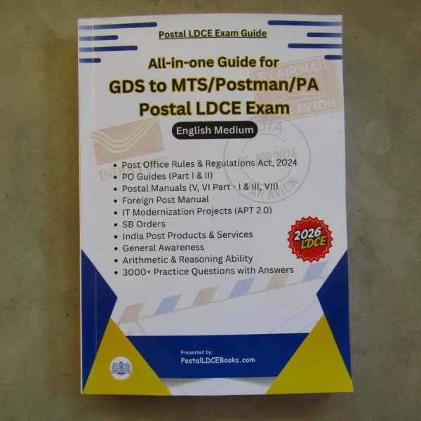 All in one guide for MTS, Postman, PA LDCE Exam (English)