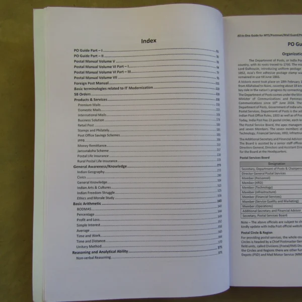 All in one guide for MTS, Postman, PA LDCE Exam (English)