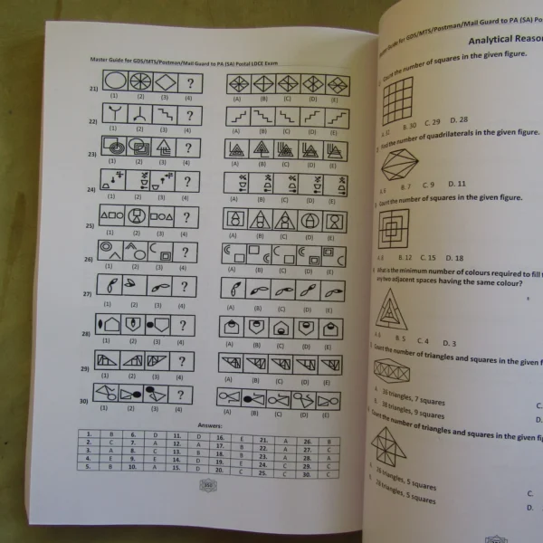 Master Guide for Postal PA & SA LDCE Exam (English)