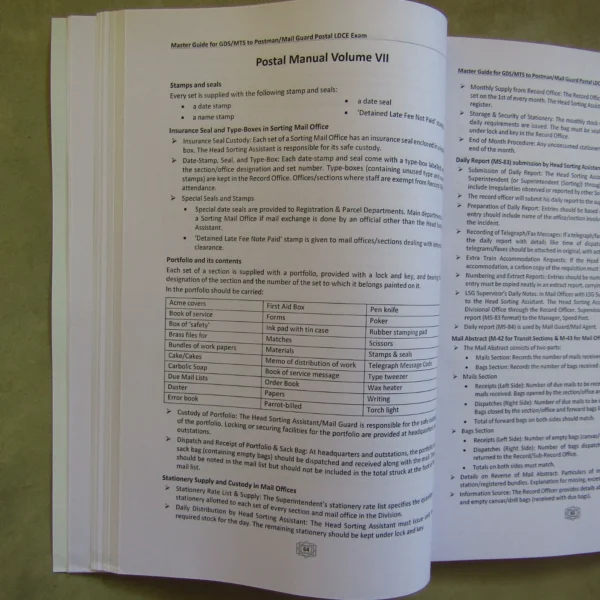 Master Guide for Postman & Mail Guard LDCE Exam (English)