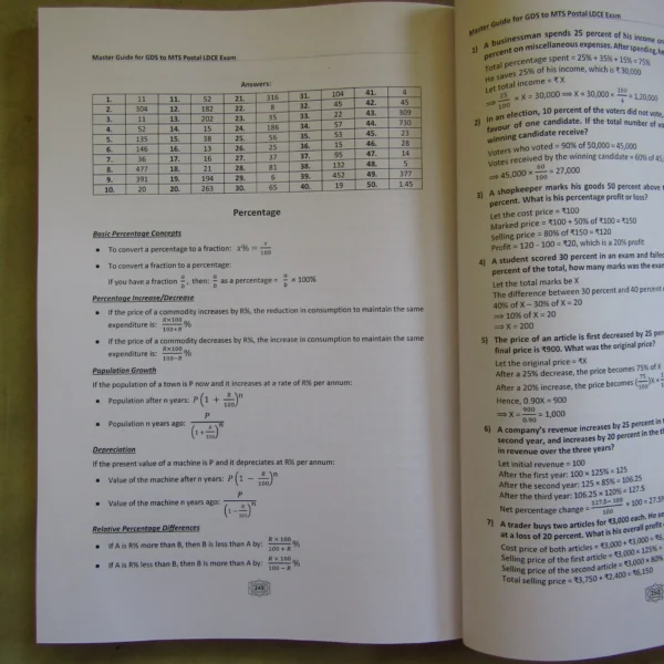 Master Guide for GDS to MTS LDCE Exam (English)